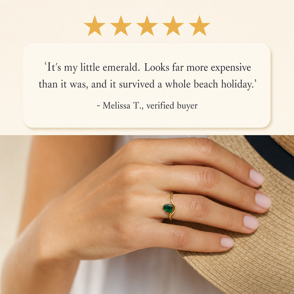 Naia ring - five star customer review