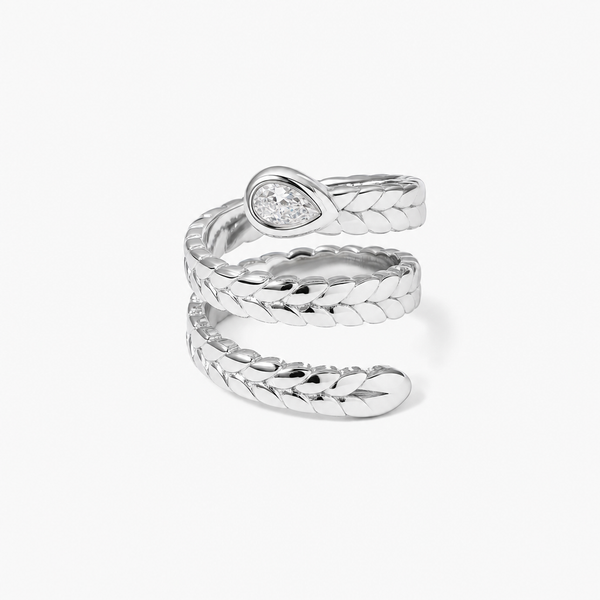 Pernilla Serpent Ring (Silver)