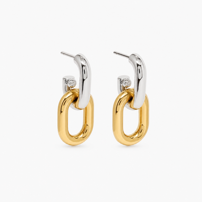 Tessa Two-Tone Earrings