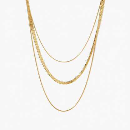Triple Gleam Necklace