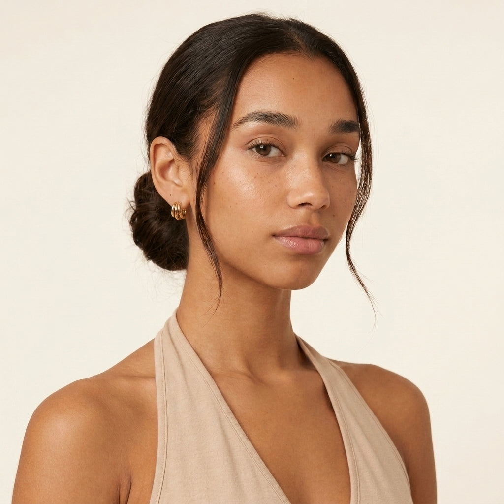 Triple Hoop Earrings