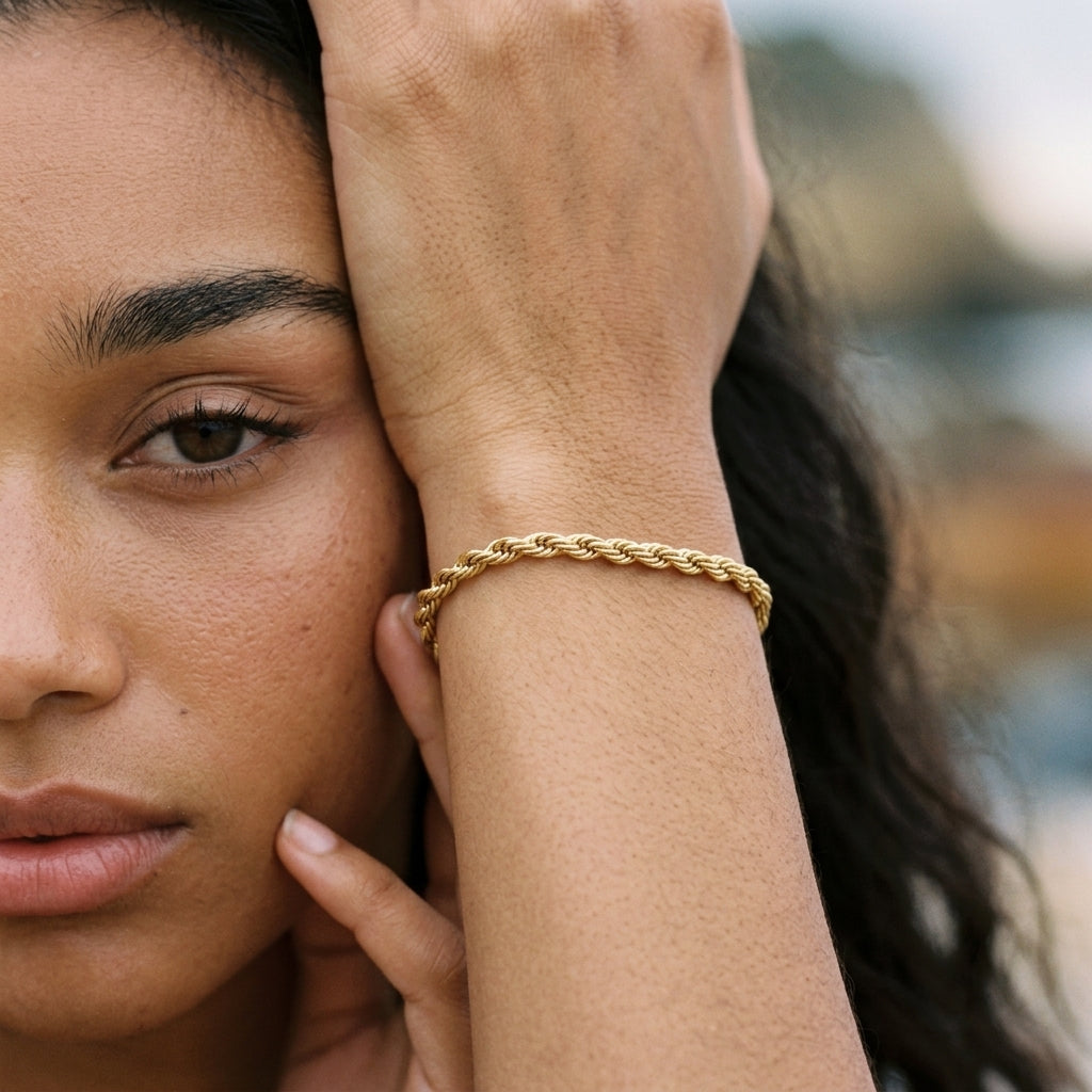 Twist Chain Bracelet