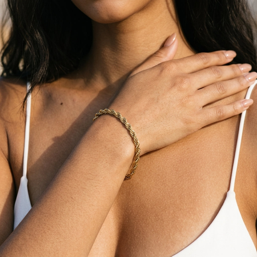 Twist Chain Bracelet