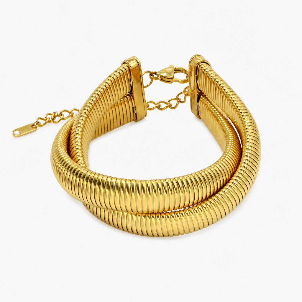 Twisted Harmony Bangle