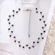 Dark Talise Vine Gemstone Necklace