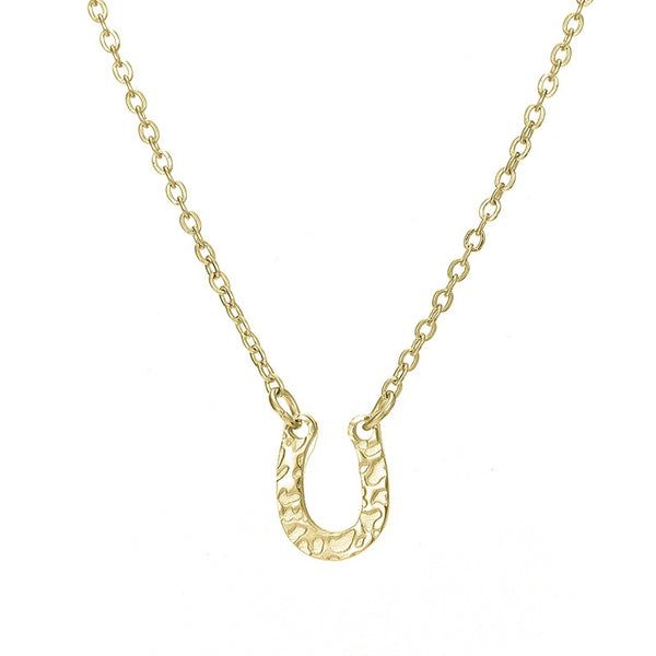 Lamia Horse Shoe Pendant Necklace