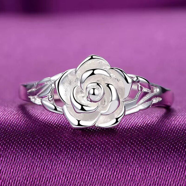 Purity Ivory Rose Ring