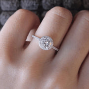 The Eliza Halo Ring