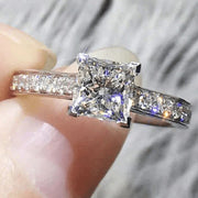 The Caliope Princess Cut Ring