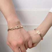 Lock And Key Lovers Bracelet