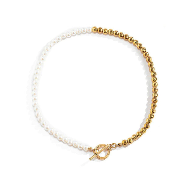 The Brook Pearl Clasp Necklace