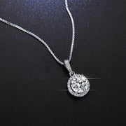 Adaline's Halo Zirconia Necklace