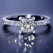 The Caliope Princess Cut Ring