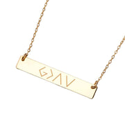 God Is Greater Than The Highs And Lows Necklace