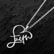 Faith Heart Necklace