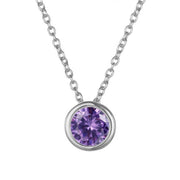 Lyra Birthstone Necklace