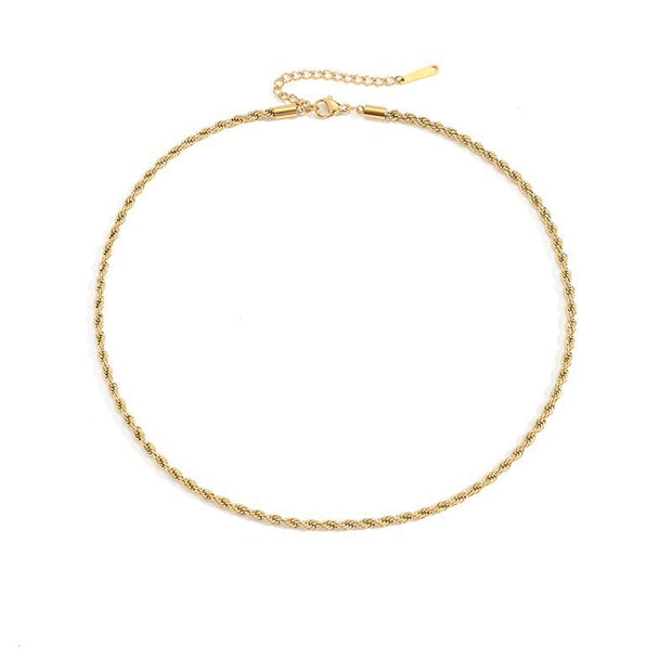 Olivia Twisted Chain Necklace