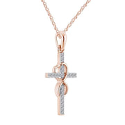 Blessed Infinity Crucifix Necklace