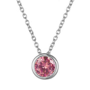 Lyra Birthstone Necklace