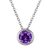 Lyra Birthstone Necklace