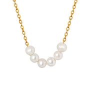 Zoe Layered Pearl Necklace