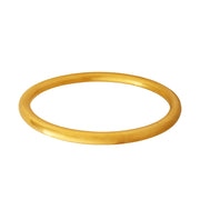 Vivace Minimalist Gold Bangle