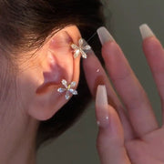 Crystalized Flower Earrings