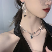 The Onyxia Sterling Silver Necklace