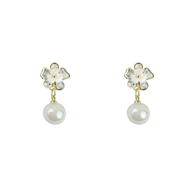 Pearl Bloom Earrings