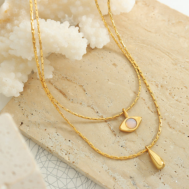 Maya's Vision Gold Layered Necklace