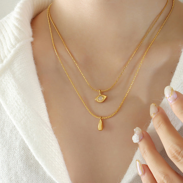 Maya's Vision Gold Layered Necklace