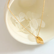 Charming Glimmer Gold Necklace