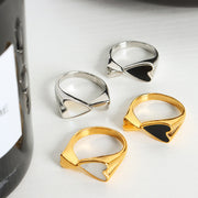 Esme Twin Hearts Ring