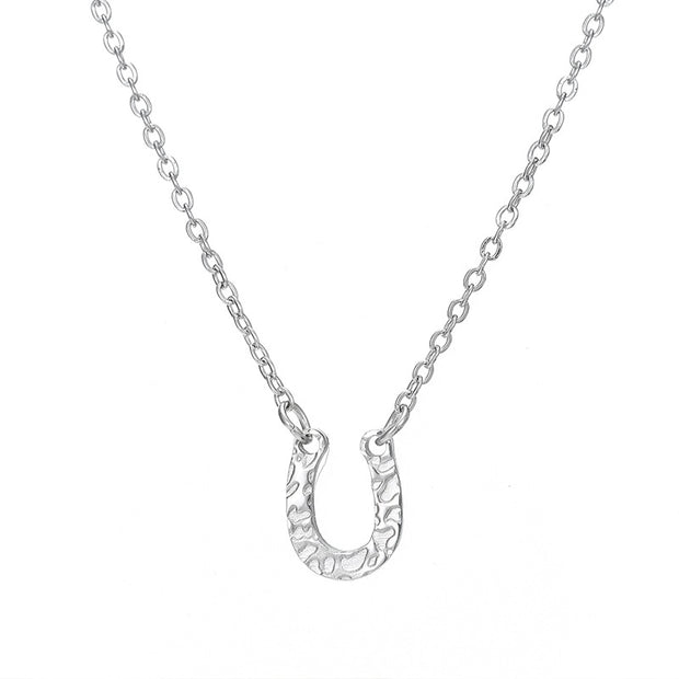 Lamia Horse Shoe Pendant Necklace