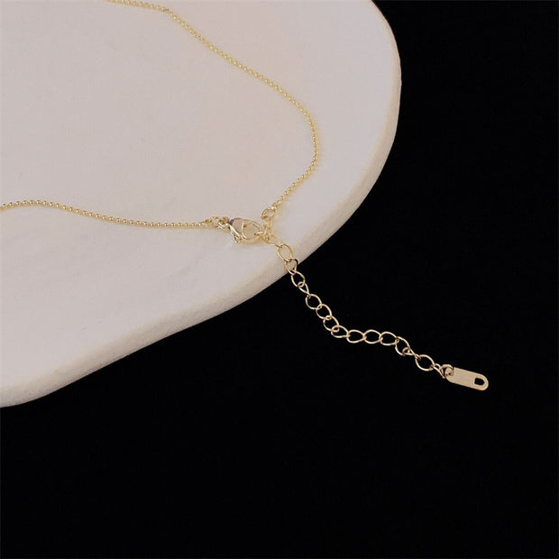 Heart Drop Chained Choker