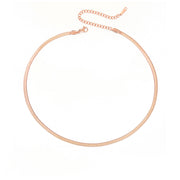 Stella Herringbone Chain Necklace