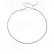 Stella Herringbone Chain Necklace