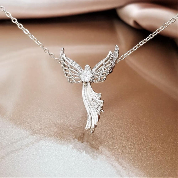 Sterling Silver Angelic Necklace