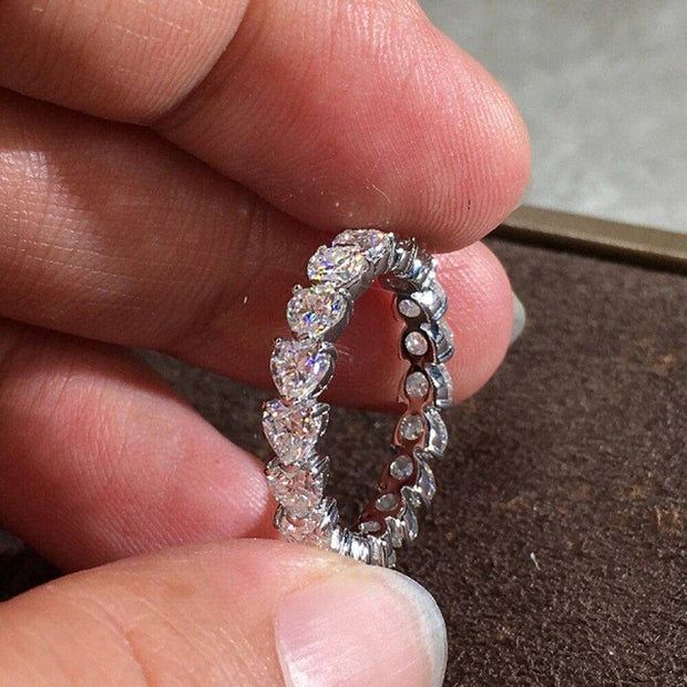 The Eve Heart Band Ring